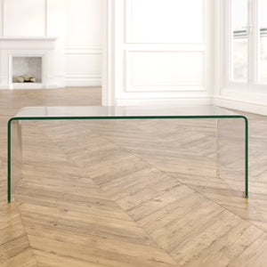 Dasher Glass Sled Coffee Table