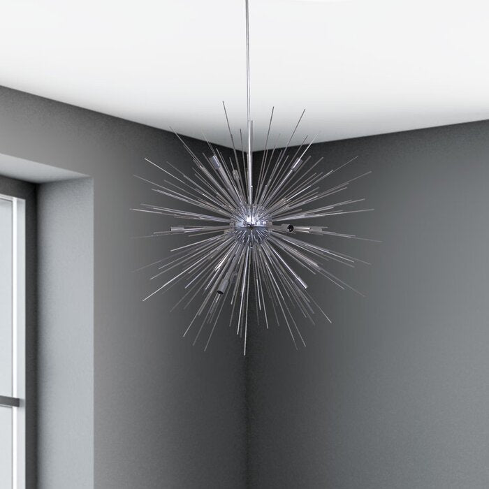 Datto Dimmable Sputnik Sphere Chandelier