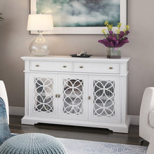 Load image into Gallery viewer, Dauntsey 51.75&quot; Wide 2 Drawer Sideboard White #2044HW
