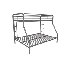 Load image into Gallery viewer, Silver Daury Twin Over Full Standard Bunk Bed by Harriet Bee
