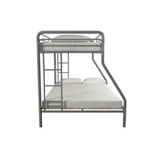 Load image into Gallery viewer, Silver Daury Twin Over Full Standard Bunk Bed by Harriet Bee
