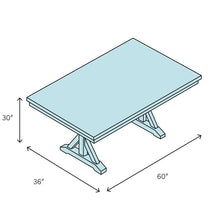 Load image into Gallery viewer, David 60&#39;&#39; Dining Table
