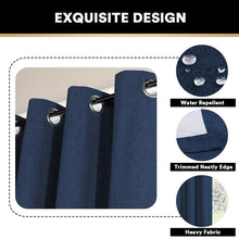 Load image into Gallery viewer, Dawain Polyester Blackout Curtain Pair 53&quot;W x 96&quot;L (Set of 2)
