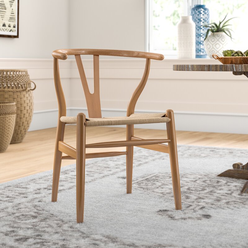 Dayanara Solid Wood Slat Back Side Chair