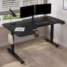 Load image into Gallery viewer, Daycia Height Adjustable L-Shape Standing Desk
