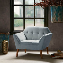 Load image into Gallery viewer, Dayren 37&#39;&#39; Wide Tufted Armchair
