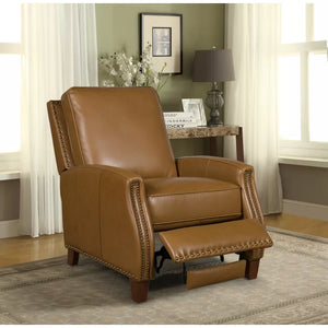 Dayse 31'' Wide Genuine Leather Manual Standard Recliner