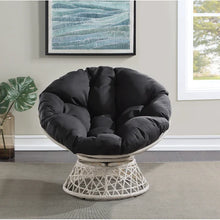 Load image into Gallery viewer, Daysi 40&#39;&#39; Wide Tufted Swivel Papasan Chair
