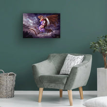 Load image into Gallery viewer, 16&quot; H x 24&quot; W x 2&quot; D Death Dragon Zerolios by Anthony Christou - Wrapped Canvas Graphic Art
