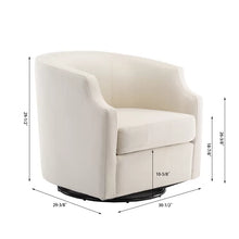 Load image into Gallery viewer, Debbie 30.5&#39;&#39; Wide Swivel Barrel Chair
