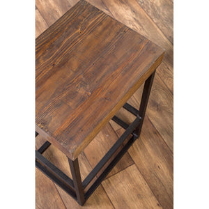 Debby Solid Wood Counter Stool (24" Seat Height) - 2 Boxes