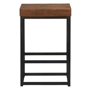 Debby Solid Wood Counter Stool (24" Seat Height) - 2 Boxes