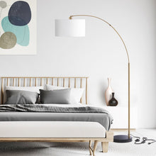 Load image into Gallery viewer, Debbye 77&quot; Arched Floor Lamp
