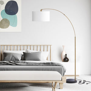 Debbye 77" Arched Floor Lamp