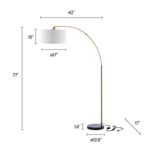 Debbye 77" Arched Floor Lamp