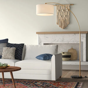 Debbye 77" Arched Floor Lamp