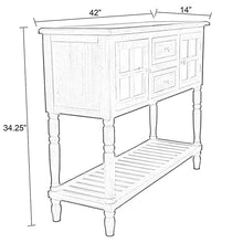 Load image into Gallery viewer, Decarlo 42&#39;&#39; Console Table 4859RR
