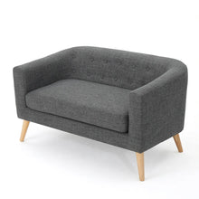 Load image into Gallery viewer, Decato 51.5&#39;&#39; Tuxedo Arm Loveseat
