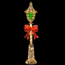Load image into Gallery viewer, Decorative Christmas Lamp Post Lighted Display
