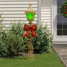 Load image into Gallery viewer, Decorative Christmas Lamp Post Lighted Display
