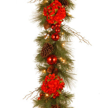 Load image into Gallery viewer, Decorative Collection 9&#39; Garland with 50 Clear/White Lights
