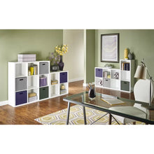 Load image into Gallery viewer, Decorative Storage 30&#39;&#39; H x 43.98&#39;&#39; W Cube Bookcase
