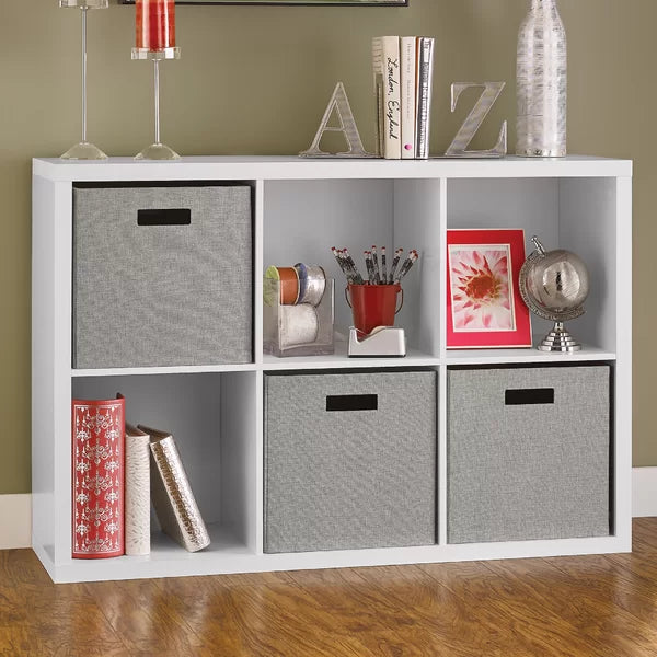 Decorative Storage 30'' H x 43.98'' W Cube Bookcase