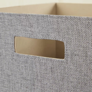 Decorative Storage Fabric Bin, (Set of 6)