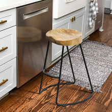 Load image into Gallery viewer, Deeter Solid Wood Stool, Counter height (Set of 2)
