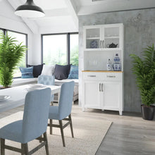 Load image into Gallery viewer, White Deidra Bar Cabinet
