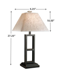 Deidra Metal Table Lamp - Set of 2 table lamps