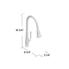 Load image into Gallery viewer, 4279300.075 Delancey Pull Down Single Handle Kitchen Faucet 4439RR
