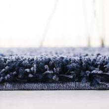 Load image into Gallery viewer, Delane Power Loom Performance Navy Rug, Rectangle 4&#39; x 6&#39;
