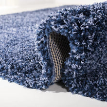 Load image into Gallery viewer, Delane Power Loom Performance Navy Rug, Rectangle 4&#39; x 6&#39;
