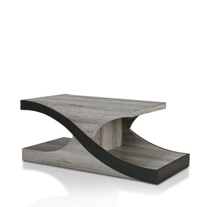 Delco Abstract Coffee Table with Storage