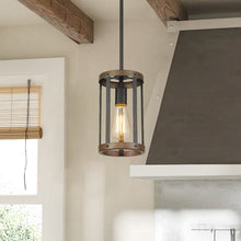 Load image into Gallery viewer, 10&#39;&#39; H X 5.9&#39;&#39; W X 5.9&#39;&#39; D Delia 1 Light Single Cylinder Pendant
