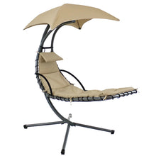 Load image into Gallery viewer, Delilah Hanging Chaise Lounger with Stand
