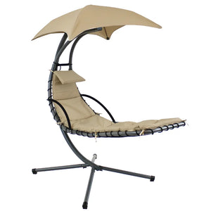 Delilah Hanging Chaise Lounger with Stand