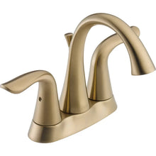 Load image into Gallery viewer, Brilliance Champagne Bronze Lahara Centerset Bathroom Faucet with Drain Assembly

