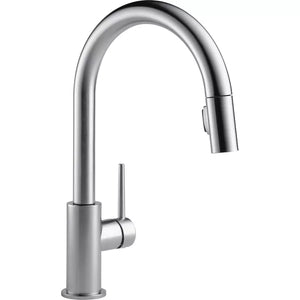Trinsic Pull Down Single Handle Kitchen Faucet with Accessories
