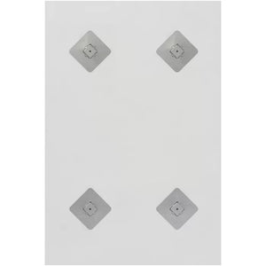 36" x 24" Delta Rectangular Standard Float Mount Frameless Bathroom/Vanity Mirror, (Set of 2)
