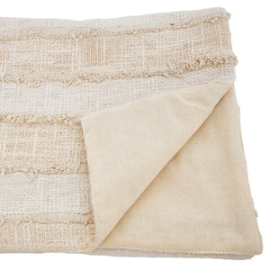 Deluca Fringe Striped Long Table Runner, 16" x 12