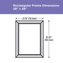 Load image into Gallery viewer, 35.63&quot; x 27.76&quot; Nickel Deluxe Modern Beveled Bathroom/Vanity Mirror MRM3937
