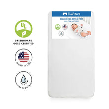 Load image into Gallery viewer, Deluxe Waterproof Mini Crib Mattress , (24&quot;W x 38&quot;L)

