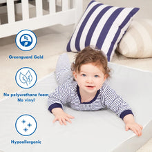 Load image into Gallery viewer, Deluxe Waterproof Mini Crib Mattress , (24&quot;W x 38&quot;L)
