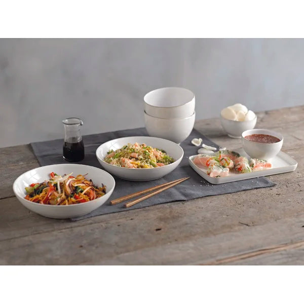 Denby 35.5 oz. Natural Canvas Pasta Bowls (Set of 4)