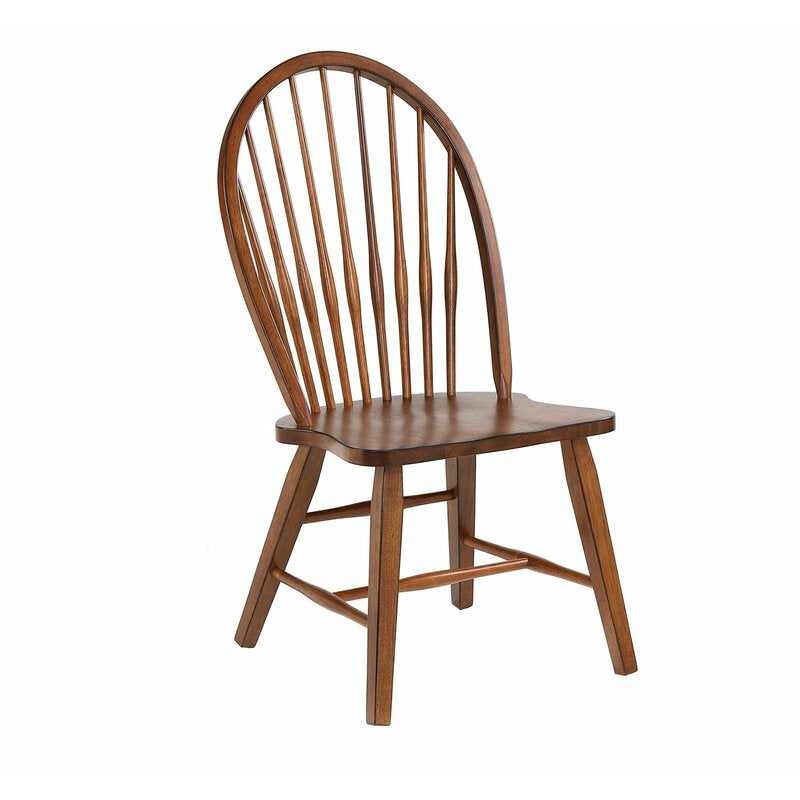 Dennerline Solid Wood Windsor Back Side Chair in Burnished Walnut 4481RR