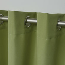 Load image into Gallery viewer, Denton Exclusive Home Curtains Cabana Solid Room Darkening Indoor/Outdoor Grommet Curtain Panels (Set of 2) 3338AH/GL
