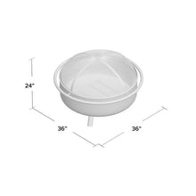 Load image into Gallery viewer, Derbyshire Steel Wood Burning Fire Pit #1581HW
