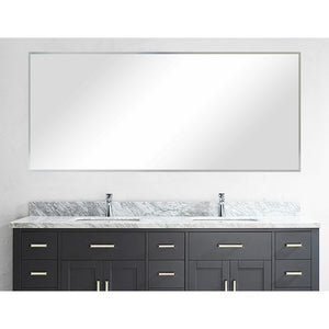 58.625" H x 29.625" W Derosier Handcrafted Modern & Contemporary Accent Mirror